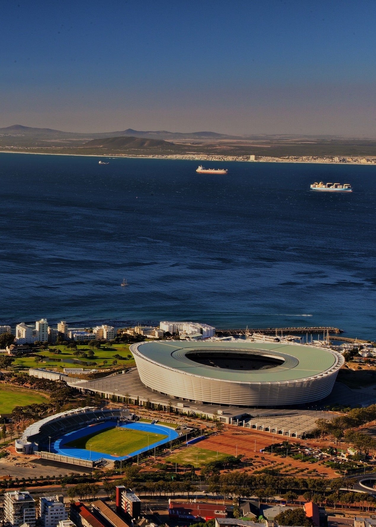 Cape Town Stadium, one of the venues featured on South Africa rugby tour